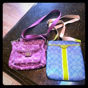 Two coach purses